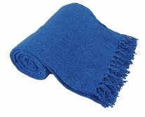 Value Set Of 6 Solid Color Cotton Yoga Blankets #18