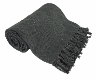 Value Set Of 6 Solid Color Cotton Yoga Blankets #16