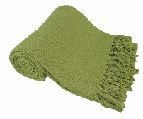 Value Set Of 6 Solid Color Cotton Yoga Blankets #5